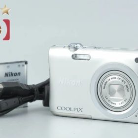 【中古】Nikon ニコン COOLPIX A100 シルバー コンパクトデジタルカメラ