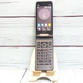 au GRATINA KYF42 ブラック 京セラ SIMロック 079
