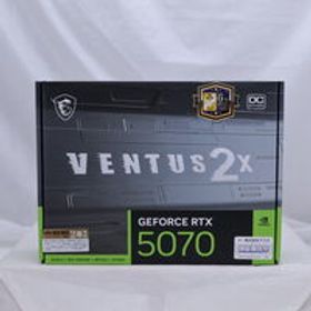 中古 MSI GeForce RTX 5070 12G VENTUS 2X OC（RTX5070 12GB） 3480041631 状態： B:良品