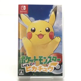 □任天堂 Nindendo Switchソフト ポケットモンスター Let's Go! ピカチュウ 開封品