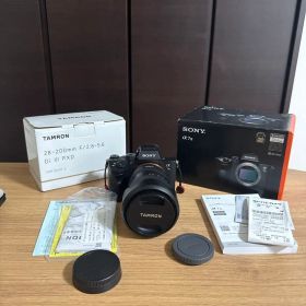 SONY α7 IIIミラーレス一眼 TAMRON28-200レンズ SDカード
