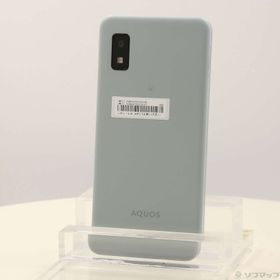 (中古)SHARP AQUOS wish3 64GB グリーン SH-M25 楽天 SIMフリー(262-ud)