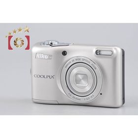 【中古】Nikon ニコン COOLPIX L32 シルバー コンパクトデジタルカメラ