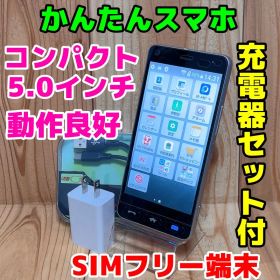SIMフリー 本体 かんたんスマホ 32 GB 290F シルバー