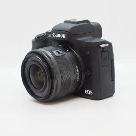 【中古】(キヤノン) Canon EOS KISS M2/EF-M15-45 IS STM キット ブラック