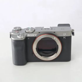 【中古】(ソニー) SONY α7C ILCE-7C S アルフア7C シルバー ボディ