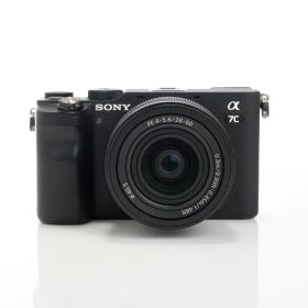 【中古】(ソニー) SONY ILCE-7CL B アルフア7C ズームレンズキツト