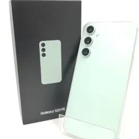 【中古】SAMSUNG au 【SIMフリー】 Galaxy S23 FE ミント 8GB 256GB SCG24【千葉】保証期間１ヶ月【ランクB】