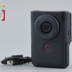 【中古】Canon キヤノン PowerShot V10 ブラック コンパクトデジタルカメラ