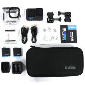 GoPro HERO10 Black アクションカメラ アクセサリーセット hero10-black 整備済みアウトレット品 [良い(B)]