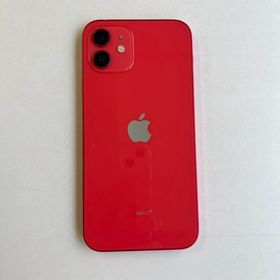 美品 iPhone 12 128GB レッド バッテリー70% MGHW3J/A - 9739