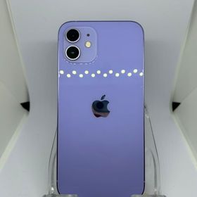 ○美品 SIMフリー iPhone12 64GB パープル