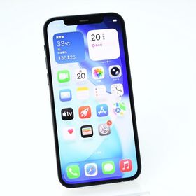 【液晶美品】docomo SIMフリーiPhone 12 128GB ブラック
