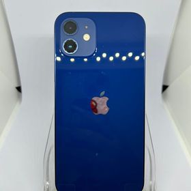 ○SIMフリー iPhone12 64GB ブルー バッテリー77%