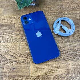 バッテリー 96% iPhone12 128GB ブルー 国内SIMフリー 送料無料