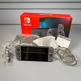 ★ Nintendo Switch ニンテンドースイッチ グレー HAC-001(-01) バッテリー強化モデル 本体セット 動作確認済み 初期化済み