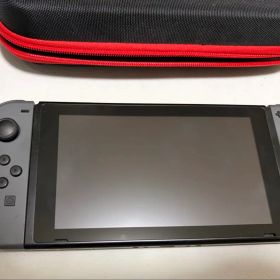 Nintendo Switch 本体 グレー キャリングケース付き