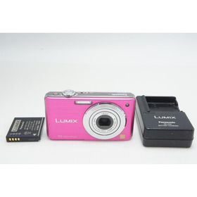 訳あり品 Panasonic パナソニック LUMIX DMC-FS7 コンパクトデジタルカメラ ピンク 260803d【アルプスカメラ】