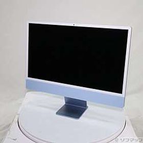 〔中古品〕 iMac 24-inch Mid-2021 MGPK3J／A Apple M1 8コアCPU_8コアGPU 8GB SSD256GB ブルー 〔13.7 Ventura〕〔中古品〕 iMac 24-inch Mid-2021 MGPK3J／A Apple M1 8コアCPU_8コアGPU 8GB SSD256GB ブルー 〔13.7 Ventura〕
