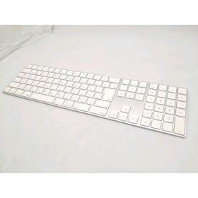 【中古】Apple Magic Keyboard（2017/テンキー付き/A1843） - 日本語（JIS） シルバー MQ052J/A【ECセンター】保証期間１週間