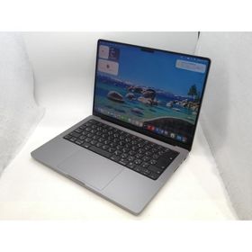 【中古】Apple MacBook Pro 14インチ M1 Pro(CPU:8C/GPU:14C) 16GB/512GB スペースグレイ MKGP3J/A (14インチ, 2021)【浜松駅前】保証期間１ヶ月【ランクB】