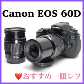 ❤️カメラデビュー❤️Canon EOS 60D スマホ転送OK キャノン 美品