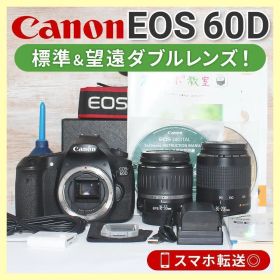 Canon EOS 60D⭐️望遠レンズ❤️一眼レフカメラ❤️キャノン 初心者