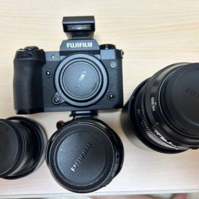 FUJIFILM X-H2 + 高性能ズームレンズ3本（広角・標準・望遠）
