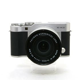 【中古】(フジフイルム) FUJIFILM X-A3 レンズキット シルバー