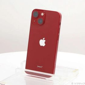 ソフマップ 〔中古品〕 iPhone13 mini 128GB プロダクトレッド MLJG3J／A SIMフリー【262】
