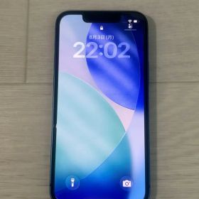 【中古品】iPhone13mini 128GB ブルー 美品