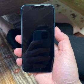 Apple iPhone 13 mini 本体 ブルー フィルム&ケース付き