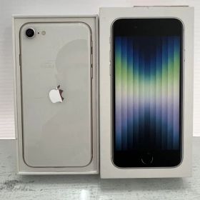 美品 iPhone SE 第3世代 64GB Starlight SIMフリー