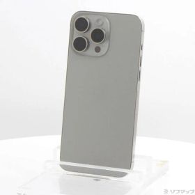 ソフマップ 〔中古品〕 iPhone15 Pro Max 256GB ナチュラルチタニウム MU6R3J／A SIMフリー【269】