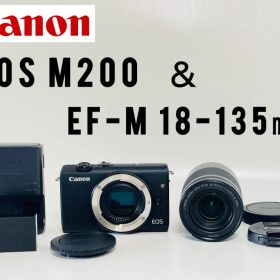 【極上美品/広角〜望遠まで対応】Canon EOS M200 18-150mm