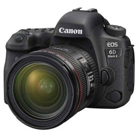【中古】Canon デジタル一眼レフカメラ EOS 6D Mark II EF24-70 F4L IS USM レンズキット EOS6DMK2-247