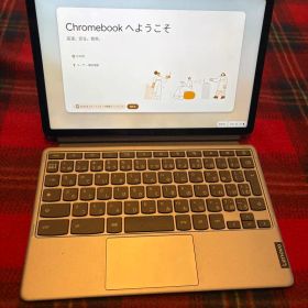 【中古】Lenovo Chromebook タブレットPC 本体 箱付き