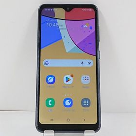 Galaxy A21 シンプル SCV49 au ブラック c20833