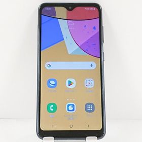 Galaxy A21 シンプル SCV49 au ブラック c20831