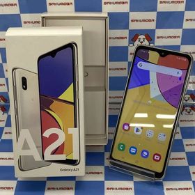 即日発送可Galaxy A21 64GB ホワイト SCV49 AU版SIMフリー