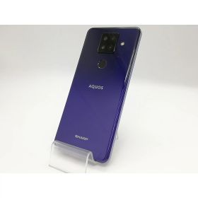 【中古】SHARP OCN 【SIMフリー】 AQUOS sense4 plus パープル 8GB 128GB SH-M16【那珂川】保証期間1ヶ月【ランクB】