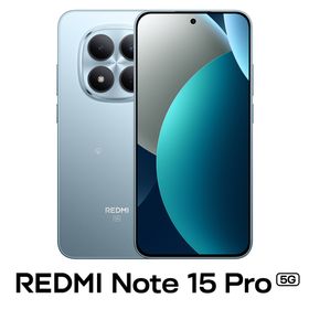Xiaomi（シャオミ） MZB0MC1JP REDMI Note 15 Pro 5G (8GB/512GB) -グレイシャーブルー（SIMフリー版）[MZB0MC1JP] 返品種別A
