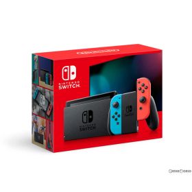 (本体)(未使用)Nintendo Switch(ニンテンドースイッチ) Joy-Con(L) ネオンブルー/(R) ネオンレッド(HAD-S-KABAH) 任天堂