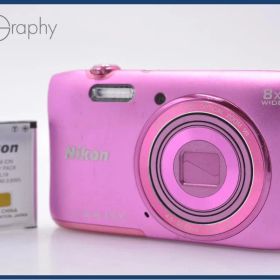 ニコン Nikon COOLPIX S3600 8x バッテリー付属 同梱無料 #my424