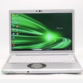 送料無料 あす楽対応 即日発送 中古 フルHD 12.1インチ Panasonic Let’s note CF-SV9RDLVS Windows11 超高性能 第10世代Core i5-10310U 8GB 爆速NVMe式256GB-SSD カメラ 無線Wi-Fi6 Office付 Win11【ノートパソコン 中古パソコン 中古PC】（Windows10も対応可能 Win10）