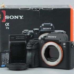 【中古】SONY ソニー α7II ILCE-7M2 ミラーレス一眼カメラ 元箱付き 多言語対応