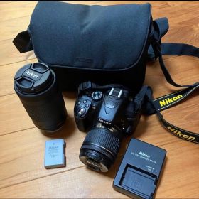 Nikon d5300 一眼レフカメラ AF-P ダブルズームキット 値下げ○