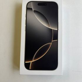 未開封 iPhone 16 Pro 128GB ナチュラルチタニウム バッテリー100%-3194