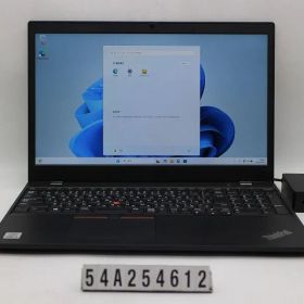 Lenovo ThinkPad L15 Gen1 Core i5 10210U 1.6GHz/8GB/256GB(SSD)/15.6W/FHD(1920x1080)/Win11 【54A254612】