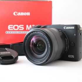 【極上美品・返品保証】Canon EOS M3 ブラック標準レンズキット